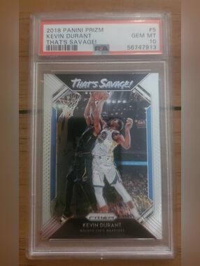 NBA - 2018 - Prizm - Kevin Durant - Golden State Warriors - "That's Savage" (#5)